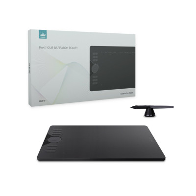 Huion Графічний планшет 10"x6.25" HS610, microUSB, чорний