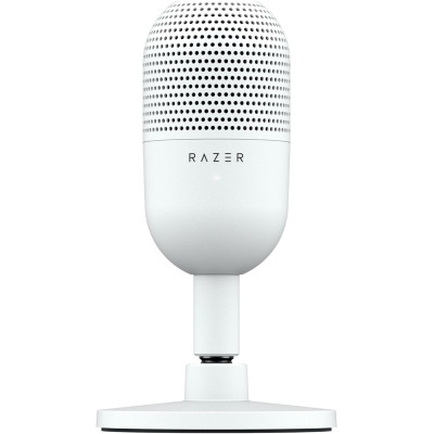 Razer Мікрофон геймінговий Seiren V3 Mini, Omni, USB-A, 1.2м, білий