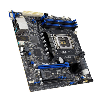 ASUS Материнська плата серверна P13R-M s1700 C262 4xDDR5 M.2 mATX ASUS Материнська плата серверна P13R-M s1700 C262 4xDDR5 M.2 mATX