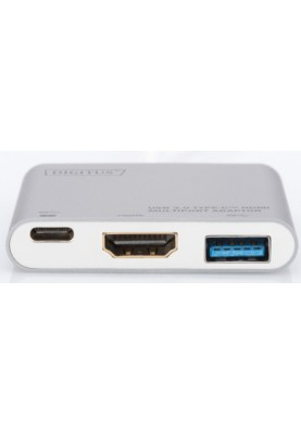 Digitus USB Type-C Multi Adapter 4K 30Hz HDMI, USB 3.0, USB-C