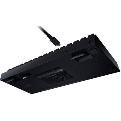 Razer Клавіатура гравця BlackWidow V3 Mini HyperSpeed Green Switch WL/BT/USB RU RGB, Black