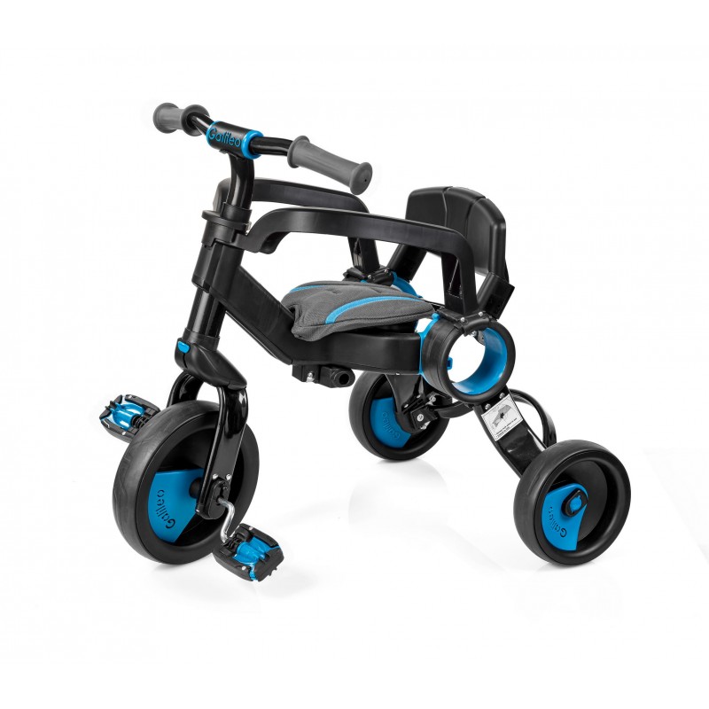 Galileo Триколісний велосипед Strollcycle Black синій