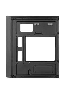 2E Корпус TeamX TMX03 з БЖ 2E ATX400W, 2xUSB2.0, 1x80мм, VGA 220мм, mATX, чорний