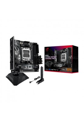 ASUS Материнська плата ROG STRIX X870-I GAMING WIFI sAM5 X870 2xDDR5 M.2 HDMI WiFi BT mITX