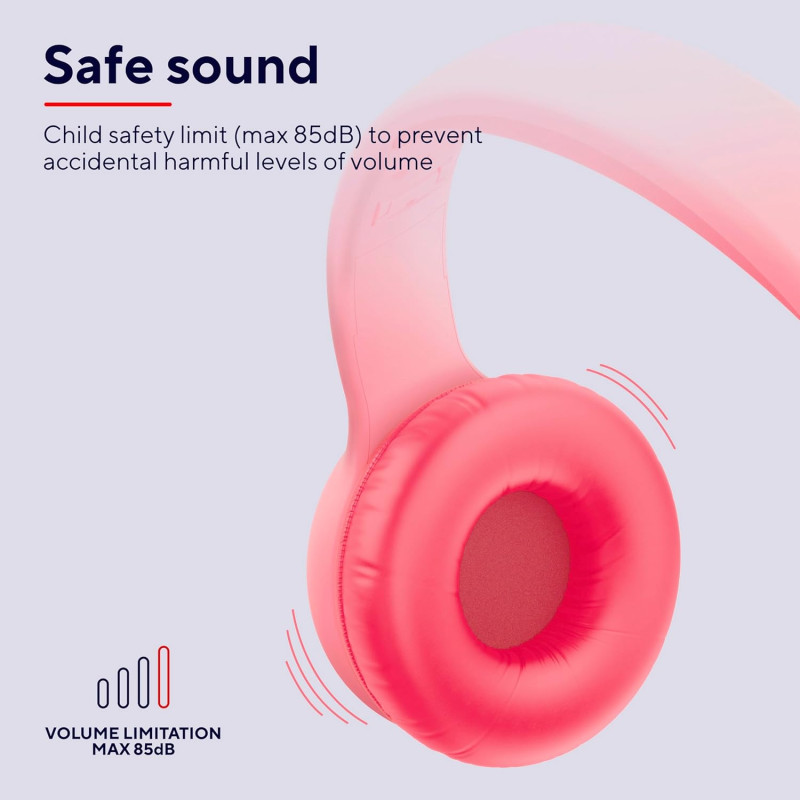 Trust Навушники Nouna Headphones mini-jack, Mic, Рожевий
