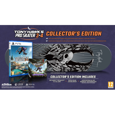 Games Software Tony Hawk Pro Skater 3+4 Collector's Edition [BD диск] (PS5)