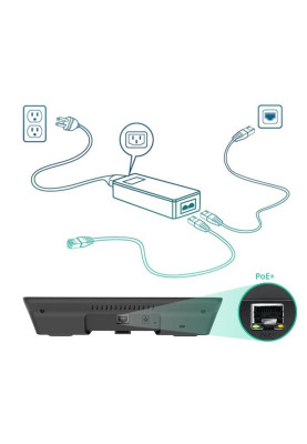 AVER Контролер CP10 G2, Android 10, дисплей 10.1', PoE+, Zoom Rooms, чорний