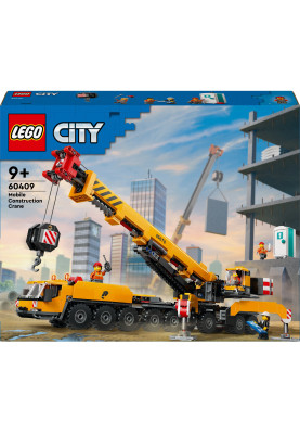 LEGO Конструктор City Жовтий пересувний будівельний кран