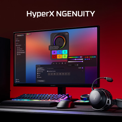 HyperX Гарнітура ігрова Cloud Alpha 2 WL/BT/mini-jack/USB-A/USB-C, 0.5м/1.5м, чорний