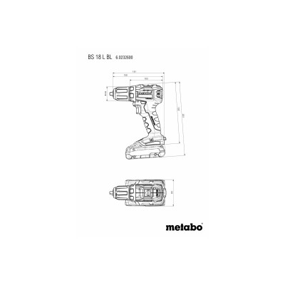 Metabo BS 18 L BL