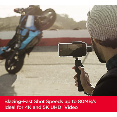 SanDisk Карта пам'яті microSD 64GB C10 UHS-I U3 R170/W80MB/s Extreme V30 + SD