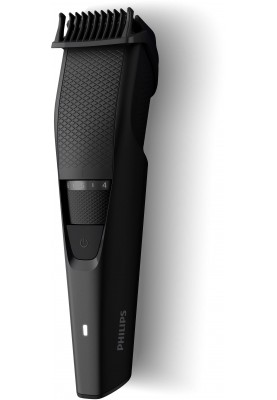 Philips Тример Series 3000, для бороди, вусів, голови та тіла, акум., насадок-1, сталь, чорний