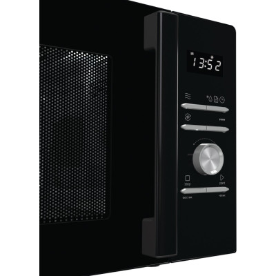 Gorenje Мікрохвільова піч, 28л, електр. керув., 900Вт, гриль, дисплей, конвекція, чорний