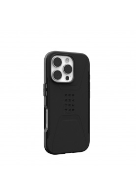 UAG Чохол для iPhone 16 Pro, Civilian Magsafe, Black