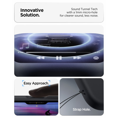 Spigen Чохол Spigen для iPhone 17 Air, Nano Pop MagFit, Black Sesame