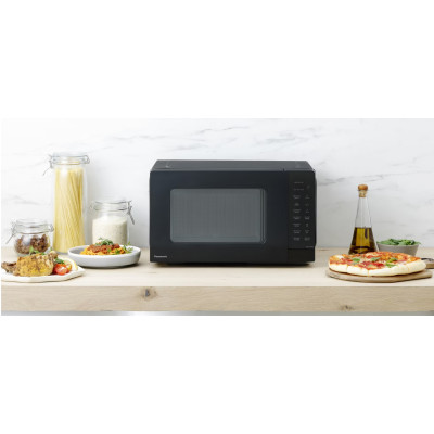 Panasonic Мікрохвильова піч, 24л, 900Вт, гриль, РК-дисплей, чорний