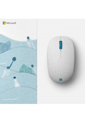 Microsoft Миша Ocean Plastic BT White