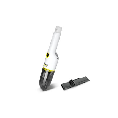 Karcher Пилосос автомобільний CVH 2-4, 54Вт, конт пилок -0.15л, автон. робота до 10хв, вага-0.6кг, НЕРА, турборежим, білий