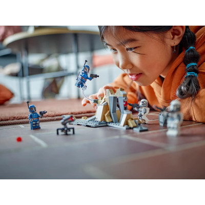 LEGO Конструктор STAR WARS Бойовий комплект «Засідка на Мандалорі»