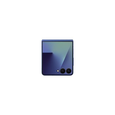 Samsung Смартфон Galaxy Flip 7 5G (F766) 6.9"/4.1"12/512ГБ, 1SIM, 4300мА•рік, блакитний сріблястий