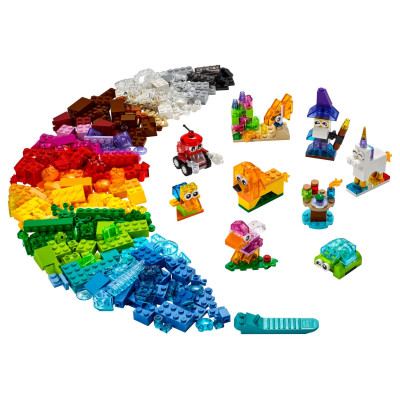 LEGO Конструктор Classic Прозорі кубики для творчості 11013