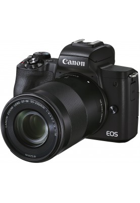 Canon Цифр. фотокамера EOS M50 Mk2 + 15-45 IS STM + 55-200 IS STM Black