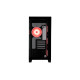 2E Gaming Корпус Fantom GK701B без БЖ 2xUSB3.0, 1xUSBType-C, 4x120мм ARGB, VGA 400мм, LCS ready, контролер з пультом, TG Side/Front Panel, mATX, чорний