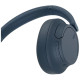 Sony Навушники Over-ear WH-CH720N BT 5.2, ANC, SBC, AAC, Wireless, Mic, Синій