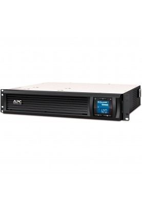APC Джерело безперебійного живлення Smart-UPS C 1500VA/900W, RM 2U, LCD, USB, SmartConnect, 4xC13