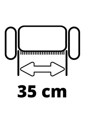 Einhell Аератор-скарифікатор електричний GE-SA 1435/1 1400Вт 35см ножі 16шт 10.18кг