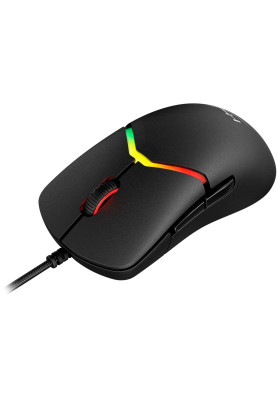 HyperX Миша Pulsefire SAGA, RGB, USB-A, чорний