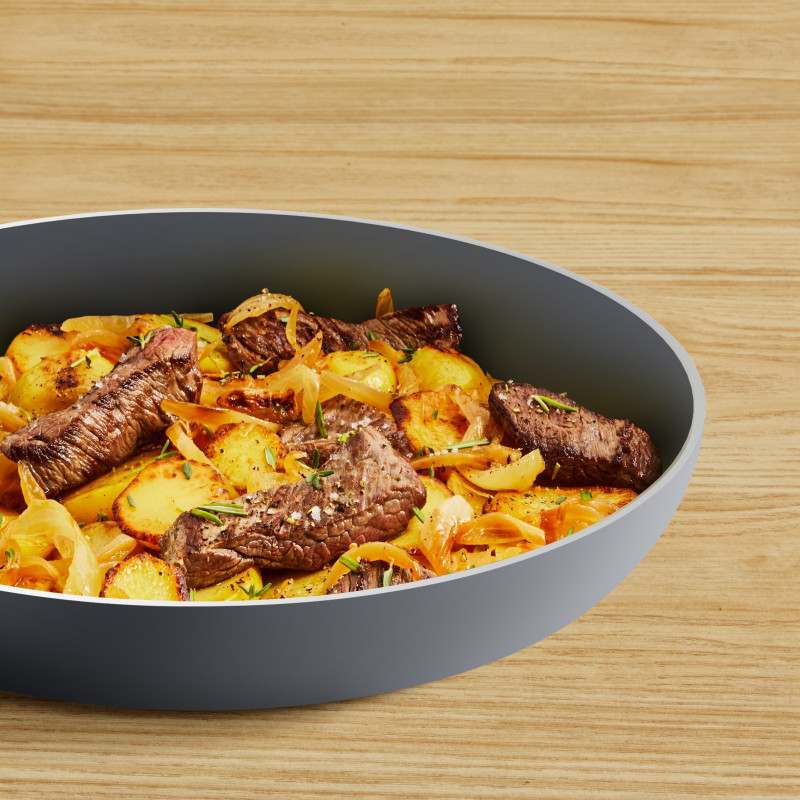 Tefal Сковорода Halo, 24см, алюміній, бакеліт, сірий