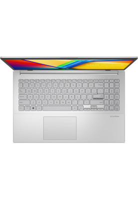 ASUS Ноутбук Vivobook Go 15 E1504FA-BQ1105 15.6" FHD IPS, AMD R3-7320U, 16GB, F512GB, UMA, NoOS, Сріблястий