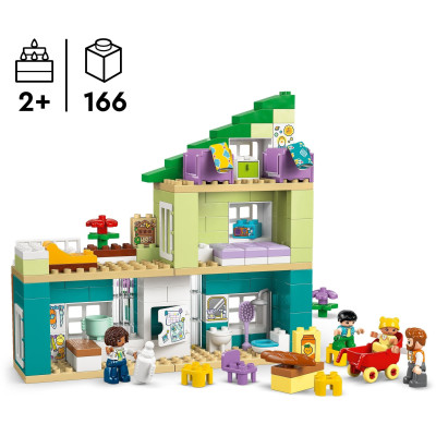 LEGO Конструктор LEGO DUPLO Town Сучасний родинний будинок із фігурками