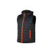 2E Tactical Жилет з підігрівом Heat Power Plus Black з капюшоном, розмір XXL