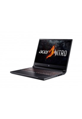 Acer Ноутбук Nitro V 16 ANV16-41 16" WUXGA IPS, AMD R5-8645HS, 16GB, F512GB, NVD4050-6, Lin, чорний