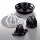 Russell Hobbs Соковитискач Colours Plus цитрус-прес 600Вт, 2 насадки в комплекті, пластик, червоний