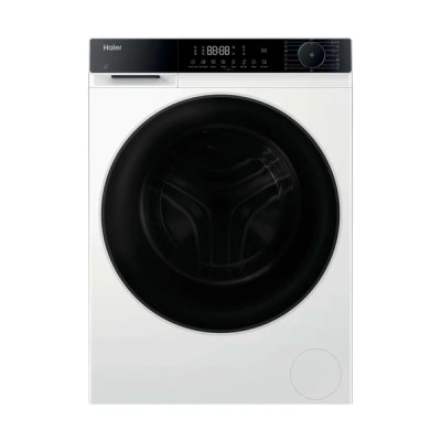 Haier Прально-сушильна машина Haier фронтальна, 8(5)кг, 1400, A, 46.2см, дисплей, пара, інвертор, люк чорний, білий