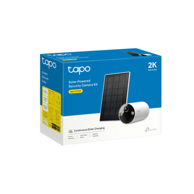 TP-Link Комплект розумної бездротової камери, TAPO C410 KIT 2K QHD та сонячної панелі