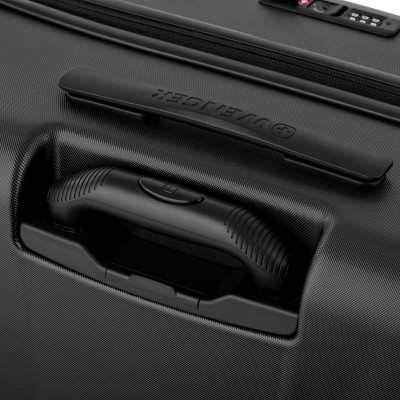 Wenger Валіза Wenger Skyon Hardside Large, велика, полікарбонат, TSA, 4 колеса, розширення, чорний Wenger Валіза Wenger Skyon Hardside Large, велика, полікарбонат, TSA, 4 колеса, розширення, чорний