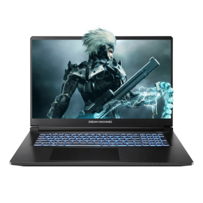 Dream Machines Ноутбук Dream Machines RT5050-17 17.3FHD IPS, AMD AI 7350, 32GB, F2TB, NVD5050-8, DOS, чорний