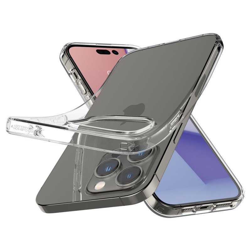Spigen Чохол для Apple iPhone 14 Pro Crystal Flex, Crystal Clear