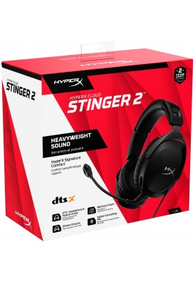 HyperX Гарнітура Cloud Stinger 2 3.5mm Black