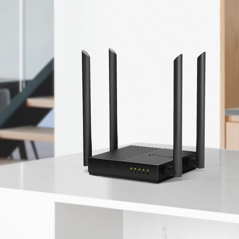 TP-Link Маршрутизатор ARCHER C64 AC1200 4xGE LAN 1xGE WAN MU-MIMO