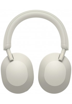 Sony Навушники Over-ear WH-1000XM5 BT 5.2, ANC, Hi-Res, AAC, LDAC, Wireless, Mic, Сріблястий