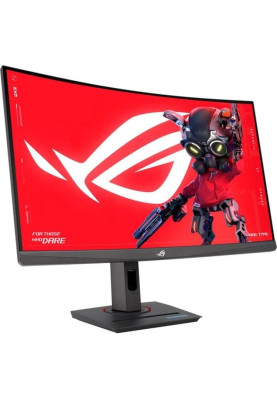 ASUS Монітор 27" ROG Strix XG27WCS HDMI, DP, USB-C, Audio, VA, 2560x1440, 180Hz, 1ms, sRGB 125%, CURVED, AdaptiveSync, HAS, HDR400