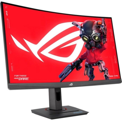 ASUS Монітор 27" ROG Strix XG27WCS HDMI, DP, USB-C, Audio, VA, 2560x1440, 180Hz, 1ms, sRGB 125%, CURVED, AdaptiveSync, HAS, HDR400