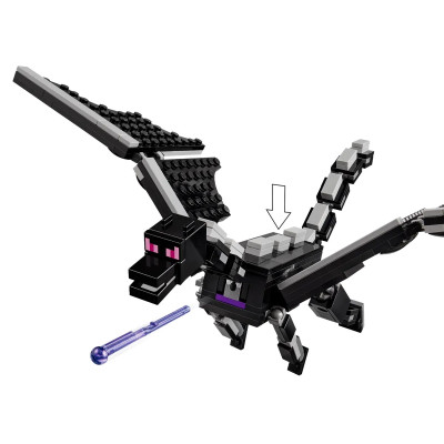 LEGO Конструктор Minecraft Дракон Енду і Корабель Краю