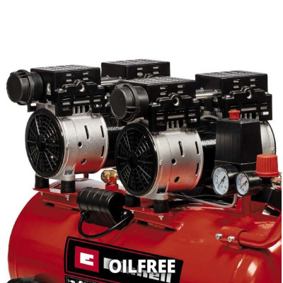 Einhell Компрессор повітряний безмасляний TE-AC 270/50 Silent Plus, 1500Вт, 50л, 270л/хв, 8бар, 54дБ, 4 циліндри, 42.6кг Einhell Компрессор повітряний безмасляний TE-AC 270/50 Silent Plus, 1500Вт, 50л, 270л/хв, 8бар, 54дБ, 4 циліндри, 42.6кг