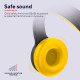 Trust Навушники On-ear Nouna Kids, Wireless, Mic, Чорний